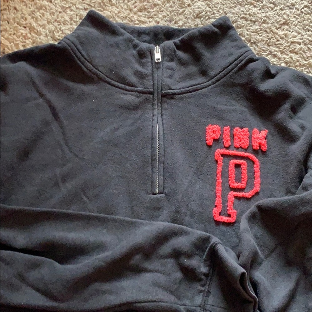 Pink 1/4 zip